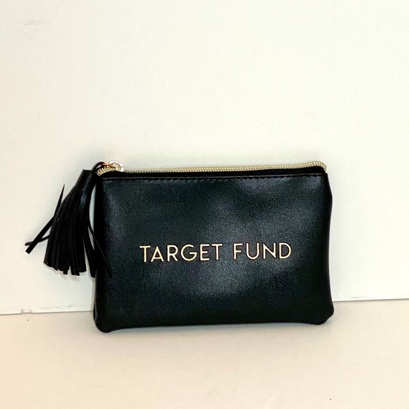 Target Fund Coin Purse Wallet Bag Pouch - Picture 2 of 6